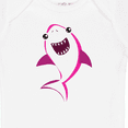 thumbnail image 4 of Inktastic Cute Shark, Little Shark, Pink Shark Boys or Girls Baby Bodysuit, 4 of 5