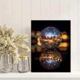 thumbnail image 2 of Disco Ball Reflection Canvas Print, Wall Art for Living Room Bedroom Bar Party Hotel Modern Home, 2 of 8