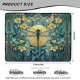 thumbnail image 7 of DISNIMO Dragonfly Flower Print Car Trunk Liner for Dogs 29" x 39" Scratch-Proof Dog Trunk Cover All Weather SUV Cargo Mat Non-Slip Backing Trunk Protector Mat, 7 of 7