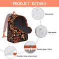 thumbnail image 4 of Charming Boho Chic Backpack Featuring Paisley, Durable School College Bookbag for Students, Trusted Laptop Daypack with Pockets, Great Gift for Women Teens for Campus, 4 of 5