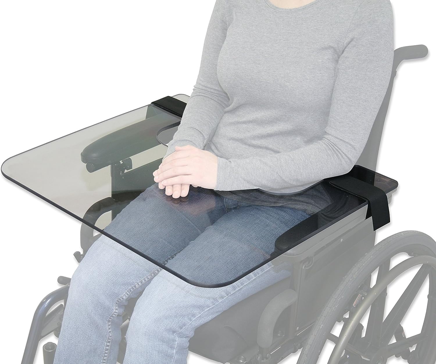 1/4 Inch Polycarbonate Wheelchair Tray, Adult