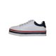 thumbnail image 3 of TENIS PLATAFORMA CASUAL LEON MUJER DAMA BLANCO CON MARINO POLIPIEL CABRA 3829 LEON 3829p, 3 of 3