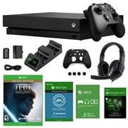 Xbox One X 1TB Star Wars Jedi: Fallen Order Console with Accessories Kit