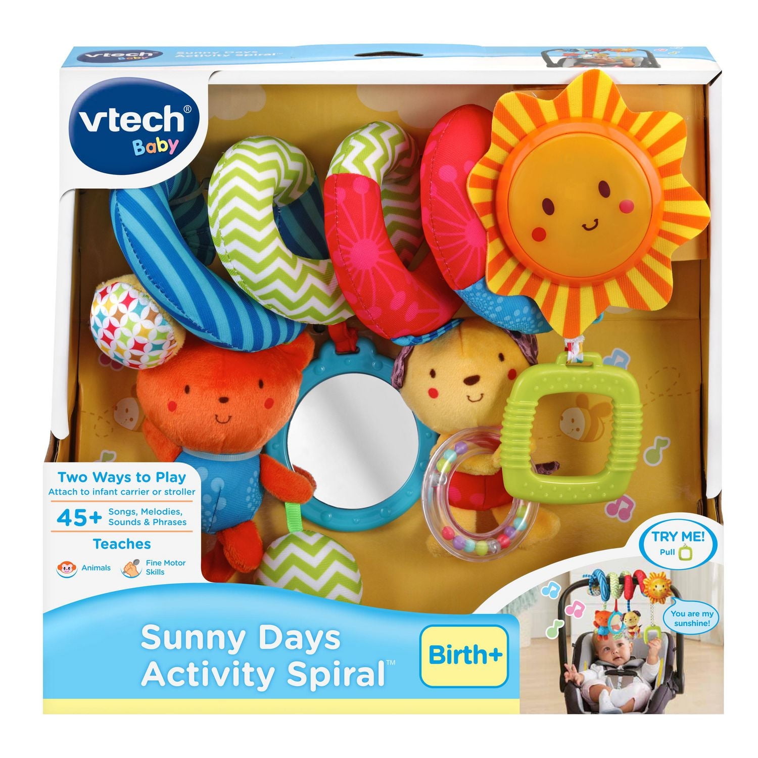 VTech Sunny Days Activity Spiral™ - English Version, Birth+