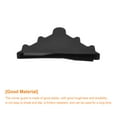 thumbnail image 4 of Uxcell 20Pack Corner Protectors 4x65mm Plastic Triangle Corner Guards Cushion, Black, 4 of 6