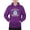 Purple, variant on Emoji University Drama Club - Retro Smile Emoji Men's Hoodie