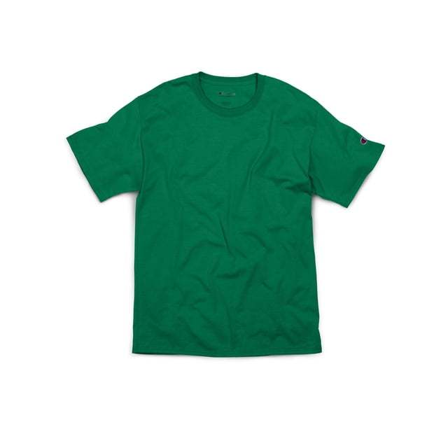 Champion T-Shirt à Manches Courtes pour Hommes, 3TG, Vert Kelly