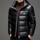 thumbnail image 3 of Chaqueta corta de plumón con relleno de plumón de pato, ropa de diseñador para hombre, chaquetas acolchadas ligeras, abrigo de invierno cálido para hombre, chaqueta acolchada, 3 of 5