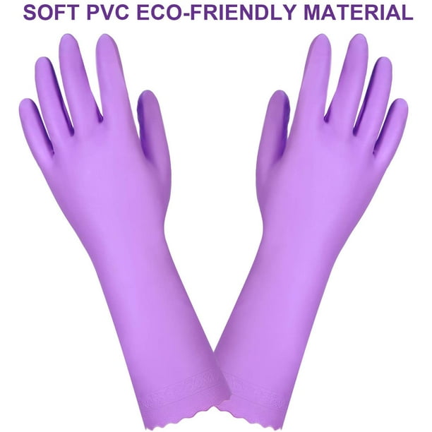 Purple dish gloves discount