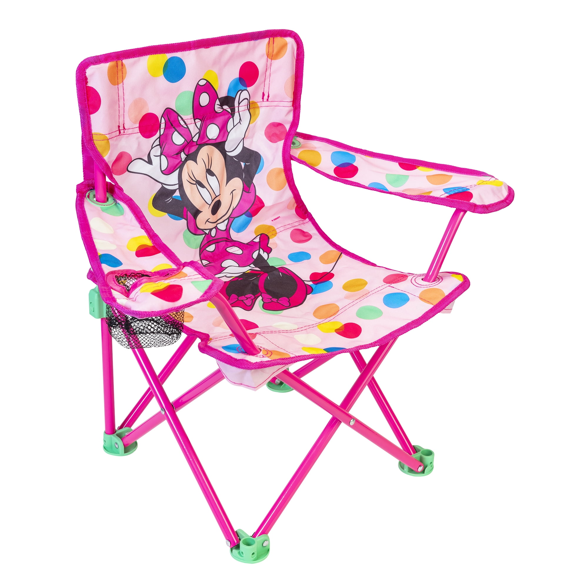 Minnie Patio Chair for Kids Portable Folding Lawn Chair 