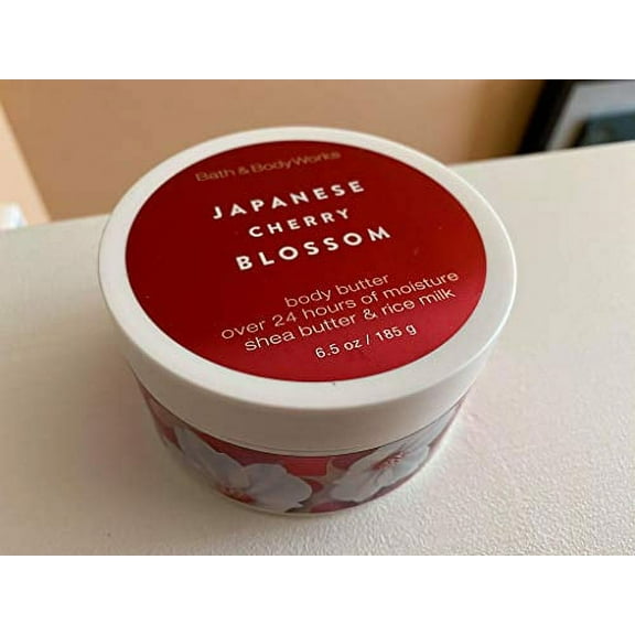 Bath and Body Works Japanese Cherry Blossom Ultra Shea Body Butter 6.5Oz.