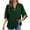 Green, variant on Giftesty Spring Tops for Women 2024 Women Fashion Casual Solid V-Neck Loose Short Sleeve T-shirt Top Blouse Pullover