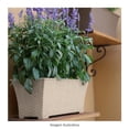 thumbnail image 2 of Maceta Plásticos La Ardilla Jardinera Rattán 60 x 16.8 cm Blanco Cantera, 2 of 2
