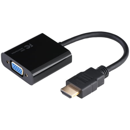 Onn HDMI To VGA Adapter Connector (Best Usb To Vga Adapter)