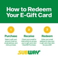 thumbnail image 3 of Subway eGift Card [Email Delivery], 3 of 5