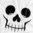 thumbnail image 3 of Popfunk Halloween Skull Costume Kids T Shirt for Youth Boys and Girls, White, Medium, 3 of 3