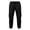 #Black2, variant on Loose Cargo Pants For Men Plain Elastic Waist Drawstring Multi-Pocket Hiking Pants Casual Outdoors Khaki M