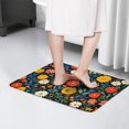 thumbnail image 4 of Pioneer Flower Floral Print Flannel Non Slip Door Rugs,Washable Door Mats Indoor,Decorative Door Mats,Dirt-Resistant and Absorbent Doormat for Entrance,Bedroom,Kitchen,Bathroom,23.5"x16", 4 of 5