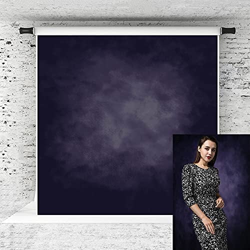 Kate 5 Pieds(L) X7 Pieds(H) Toile de Fond Abstraite Violette pour Photographie Texture Microfibre Vieux Maître Toile de Fond Professionnelle