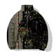 thumbnail image 3 of Chaqueta de invierno para hombre, chaqueta de moda, abrigo para hombre, chaqueta de algodón con estampados personalizados de hojas y radio, ropa holgada de algodón, 3 of 4