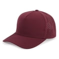 thumbnail image 2 of Minjewel Unisex Quick Dry Baseball Cap Breathable Sports Hat For Men Women Running Hiking Outdoor Activities Casual Wear,Wine, 2 of 3