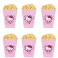 thumbnail image 4 of Plato de decoración para fiesta de cumpleaños de Hello Kitty rosa, vajilla desechable, fondo, globo, baby shower, juguete para niñas, regalo, suministros para fiesta, 4 of 5