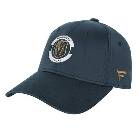 Youth Fanatics Charcoal Vegas Golden Knights Authentic Pro-Training Camp Stretch Fit Hat