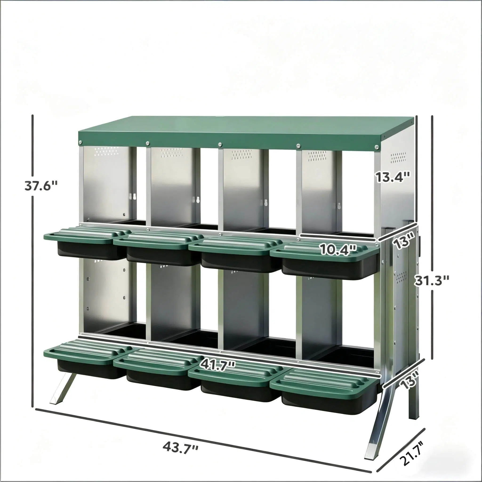 Egg Laying Boxes, Metal Chicken Nesting Boxes