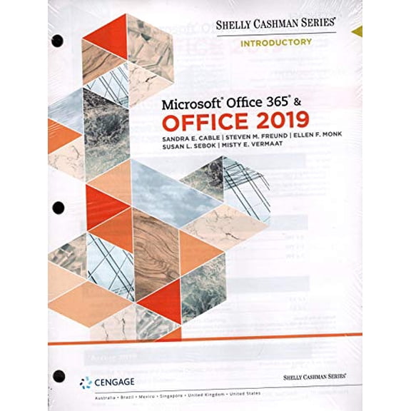 Pre-Owned Shelly Cashman Series Microsoft Office 365 and Office 2019 Introductory, Loose-Leaf Version, 9780357119204, 0357119207, Paperback,