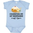 thumbnail image 3 of Inktastic 1st Hanukkah Childs Dreidel Boys or Girls Baby Bodysuit, 3 of 5