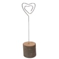 thumbnail image 2 of Paquete de 20 titulares de números de mesa Mostrar foto Soporte Dormitorio Base de madera CLIPS Coloque la decoración del titular de la tarjeta para el restaurante de la fiesta de bodas JM01642 Inevent HA012299-01, 2 of 7