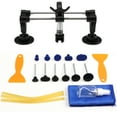 thumbnail image 4 of Auto Body Dent Puller Kit Double Pole Bridge Puller with Puller Tabs Powerfully Pops Car Dents and Other Metal Surface Dents, 4 of 8