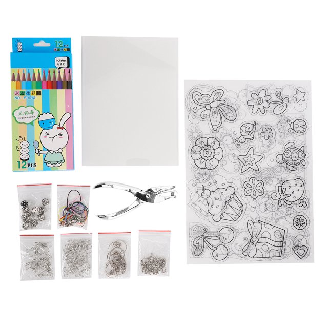 Ensemble de Film Rétractable Feuille de Plastique Manuelle DIY Color Plomb 2029-192