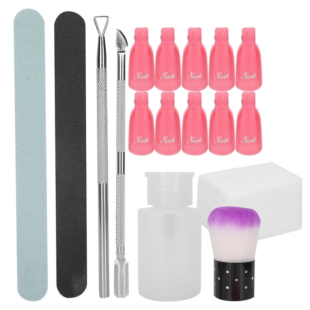 Oubit Nail File,Nail File Professional Nail Nail Gel Removal Set Nail Art Dust Brush Optimal Efficiency