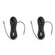 thumbnail image 1 of 2X Cables de ExtensióN de 20M SMA Macho una Hembra Cable de ExtensióN Coaxial WiFi Router Antena Antena Cable Dorado Chapado en Cobre, 1 of 6