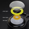 thumbnail image 4 of Bombilla USB COB LED Mini linterna llavero abrebotellas 500lm linterna de bolsillo negro Wdftyju Para estrenar, 4 of 4