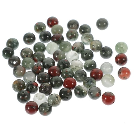 10pcs Natural Gemstone Cabochons Flat Back Oval Mixed Stone for Necklace Bracelet Earring Jewelry Making