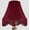 Burgundy, variant on Black Silk Bell Lamp Shades Petal Edge Braid with Black Fringe Trim, 6"x13"x10.6"(Spider), Classic Scalloped Lamps Shade Hand Crafted, Replacement Lamp Shades for Table,Floor Lamps,Easy Assembly