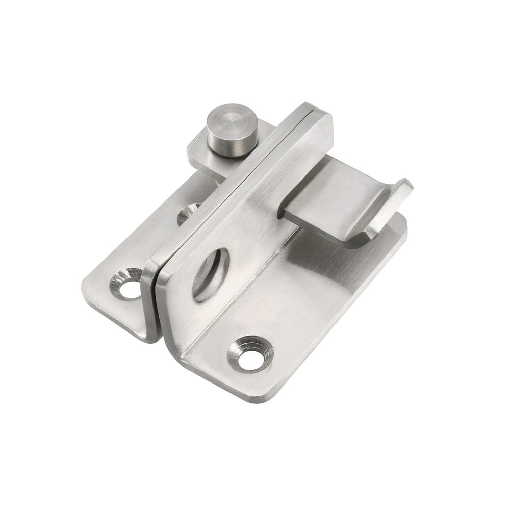 Flip Door Latch 201 Stainless Steel 62x52mm Gate Latch Left Open Hasp