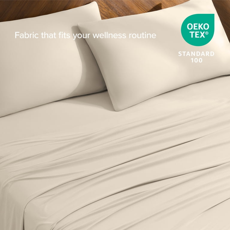 Bare Home Cooling Jersey Knit Twin XL 3-Piece Sheet Set photo 7