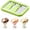 1-Green, variant on Mini Portable Single Serve Ice Cream & Yogurt Machine, Makes Homemade Gelato, Soft Serve & Rolled Ice Cream