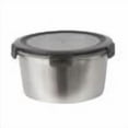 thumbnail image 1 of PEONAVET Rice Bowl Stainless Steel Mixing Bowl Food Storage For Household Refrigerators And Kitchens Non Fresh-keeping Box Circular With Lid Reusable, 1 of 3