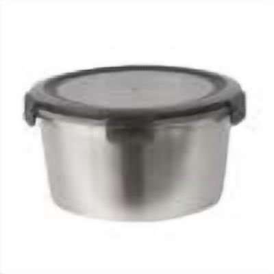 PEONAVET Rice Bowl Stainless Steel Mixing Bowl Food Storage For Household Refrigerators And Kitchens Non Fresh-keeping Box Circular With Lid Reusable