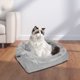 thumbnail image 2 of Alfombrilla para gatos 2 en 1, resistente al agua, para otoño e invierno, cama cálida para perros para el suelo del hogar (gris oscuro) Likrtyny Para estrenar, 2 of 7