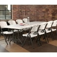 thumbnail image 3 of Lifetime 8-Foot Commercial Grade Folding Table, White Granite (22980), 3 of 13