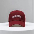 thumbnail image 1 of Gorra de béisbol japonesa con visera bordada con letras retro, de moda, para otoño e invierno, para deportes al aire libre, viajes, para hombres y mujeres, a prueba de sol, 1 of 6