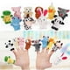 thumbnail image 1 of 10 piezas/set de juguetes de peluche, familia feliz, divertidos dibujos animados de animales, marionetas de dedo, juguete de mano para niños, figura de regalo, 1 of 4