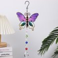 thumbnail image 3 of Colibrí Carillón de viento Colgante de cristal Arco iris Atrapasueños Iluminación Jardín Decoración Araña Accesorios de cristal Día de los Caídos Gi, 3 of 5