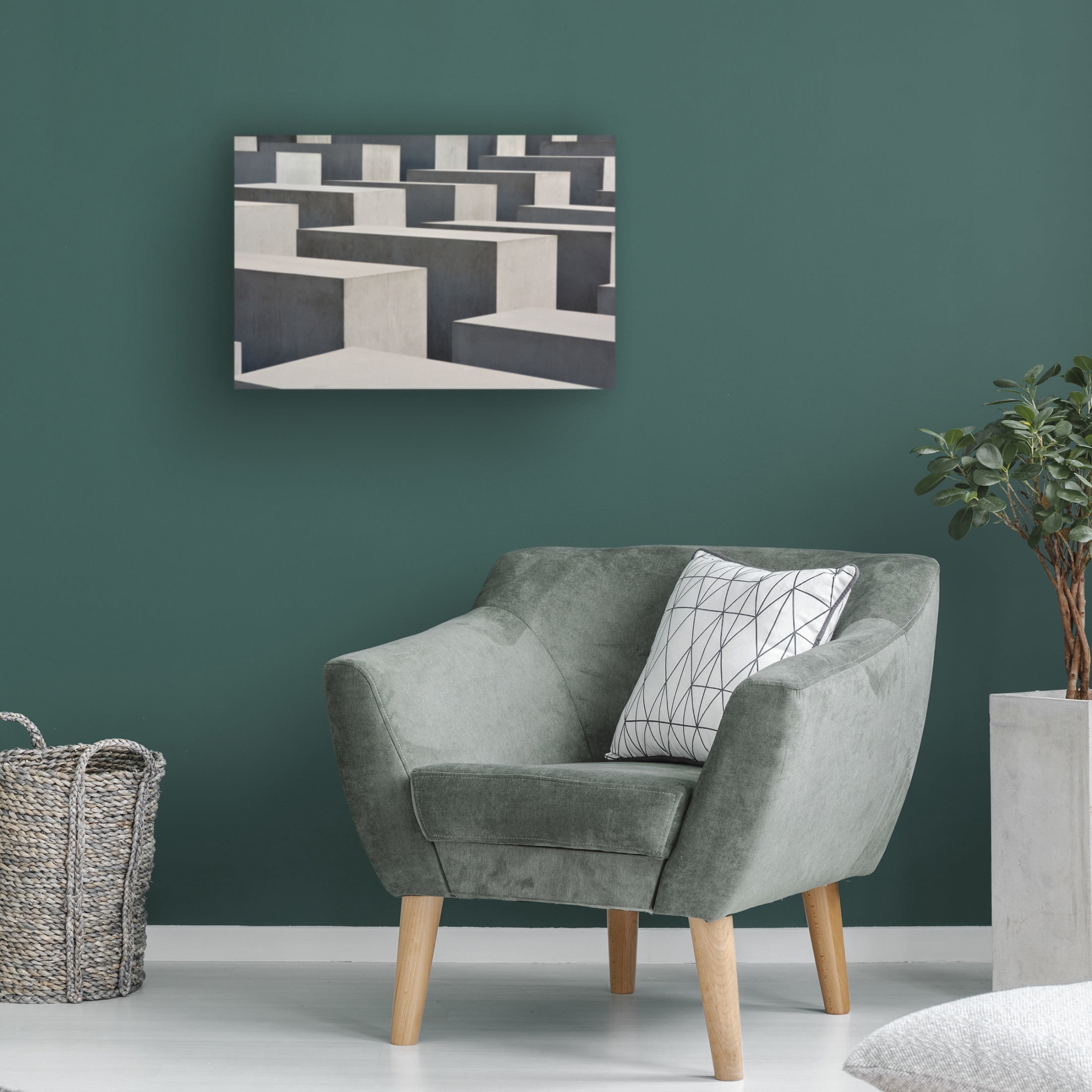 Trademark Fine Art Harald Schull  Rhythm of the Cubes Canvas Wall Art