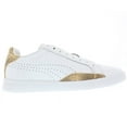 thumbnail image 2 of Puma Women's Match Lo Patent Snake White / Gold Ankle-High Fashion Sneaker - 8M, 2 of 5